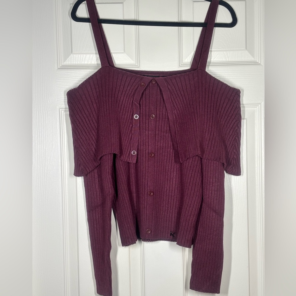 NWT Killstar XXL Women's Burgundy Sweater
